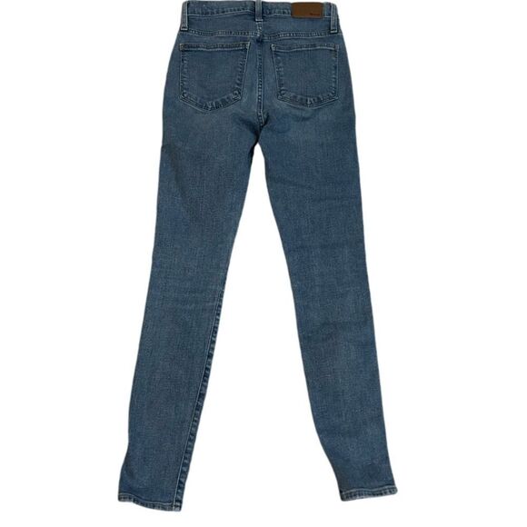 Madewell High-Rise Skinny Jeans Button-Front Size 25 MSRP 135.00 - Picture 3 of 10